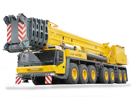 Grove GMK 7550: 550 Ton