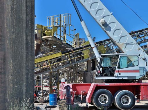 Installing a Rock Crusher